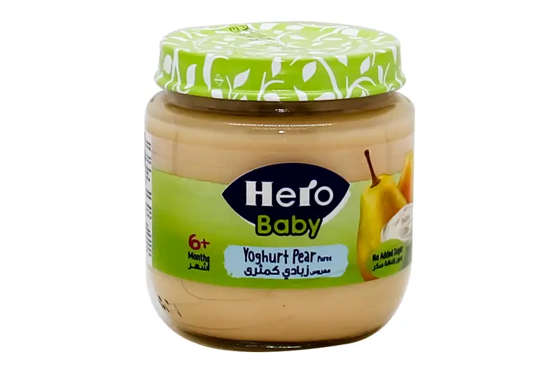 Hero Baby Yoghurt Pear Jar 125 Gm