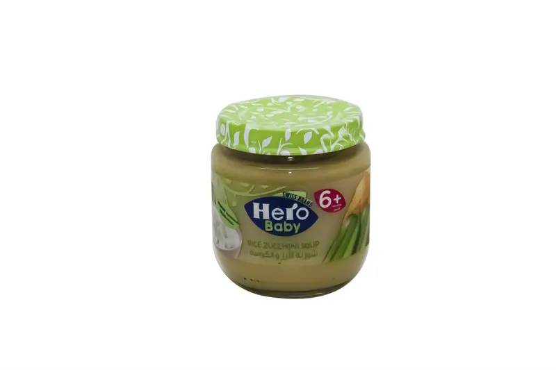 Hero Baby Rice Zucchini Soup Jar 125 Gm