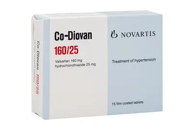 Co-Diovan 160/25 Mg 15 Tab