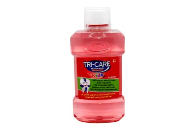 Tri-Care Kids Cherry (+6) Mouth Wash 250 Ml