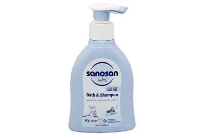 Sanosan Baby Milk Protein Bath & Sh 200 Ml