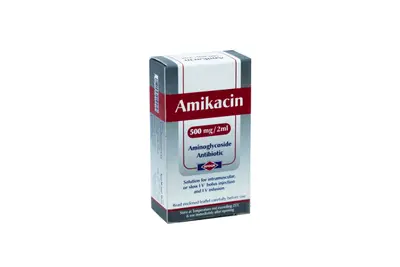 Amikacin 500 Mg Im/Iv 2 Ml 1 Vial