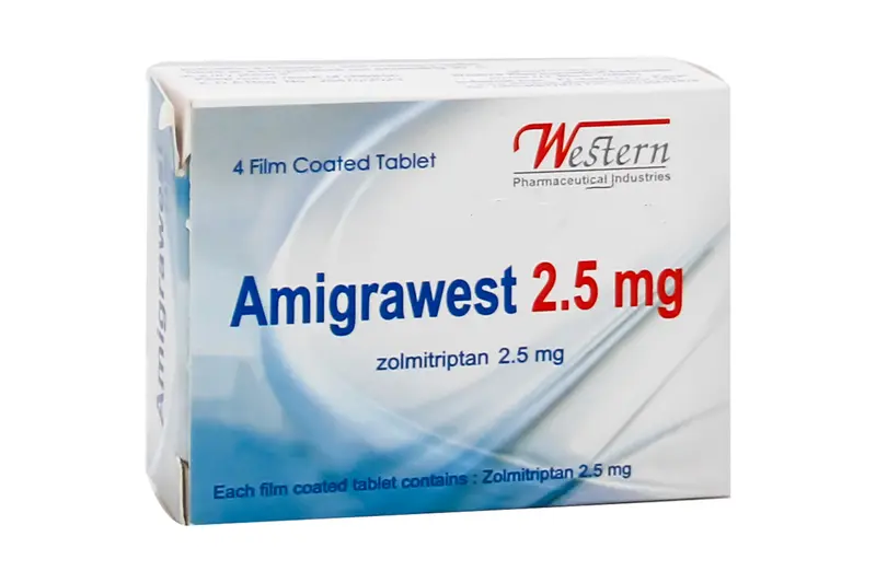 Amigrawest 2.5 Mg 4 Tab