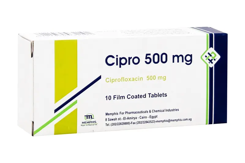 سيبرو 500 مجم 10 اقراص