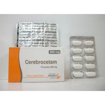 Cerebrocetam 800 Mg 30 Cap