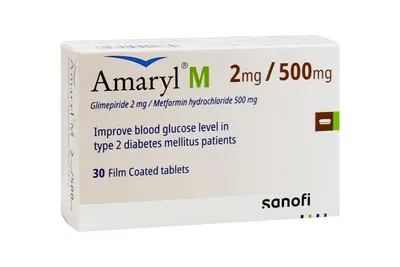 Amaryl ( M ) 2 Mg / 500 Mg 30 Tab