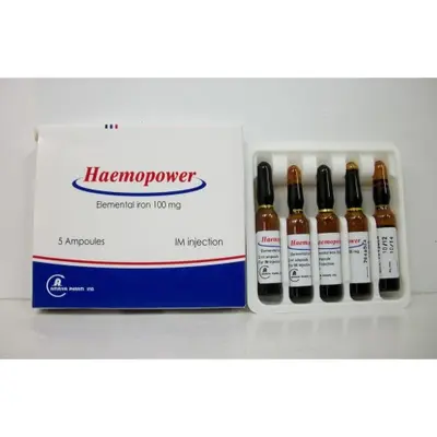 Haemopower 100 Mg/ 2 Ml 5 Amp