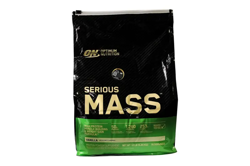 ON Serious Mass Vanilla 12 L.B 5.44 Kg