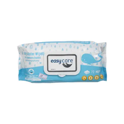 Easy Care Baby With Cover 72 Lotion Wipes