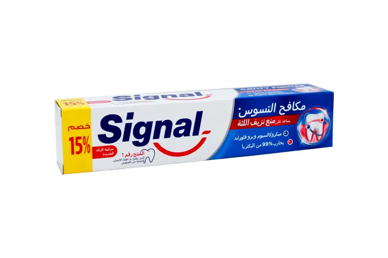تجويف الإشارة 15٪ عرض معجون أسنان 120 مل