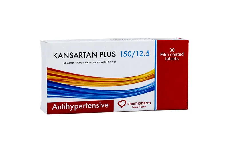 كانسارتان بلس 150 / 12.5 مجم 30 قرص