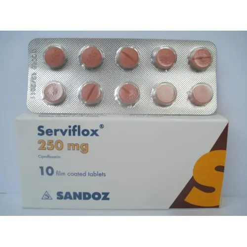 Serviflox 250 Mg 10 Tab