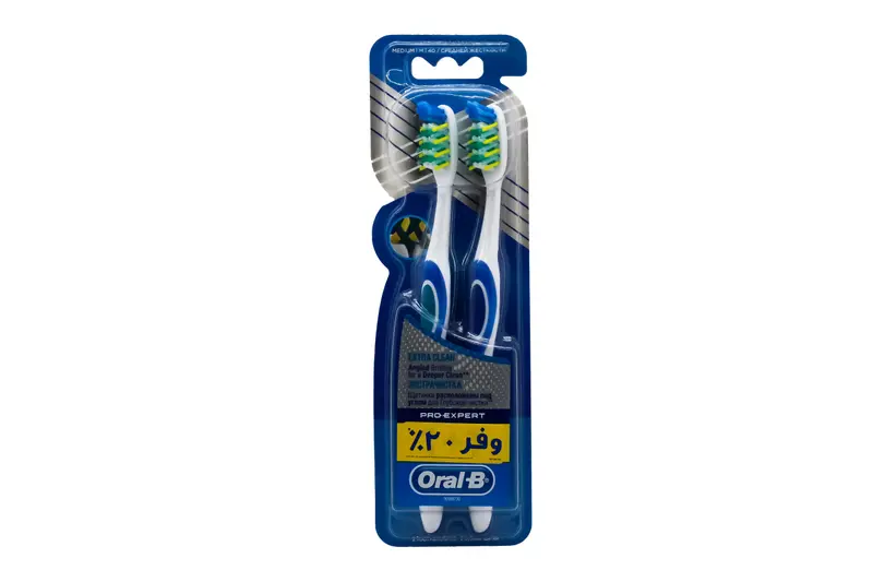 Oral-B Pro.Extra Clean Med <40> فرشاة 1 + 1 Off