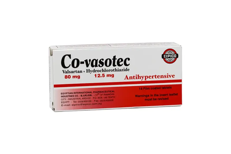 Co-Vasotec 80 / 12.5 Mg 14 Tab