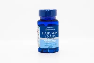 Puritan's Pride Hair Skin Nails 60 Cap