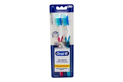 Oral-B 3D White Fresh 40 Medium T.Brush (1+1) Off