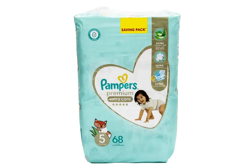 Pampers Premium (5) Junior 68 Pads11-25 Kg