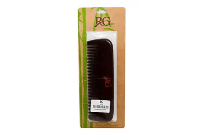 R G Bamboo Wooden Hair Comb (173-174)