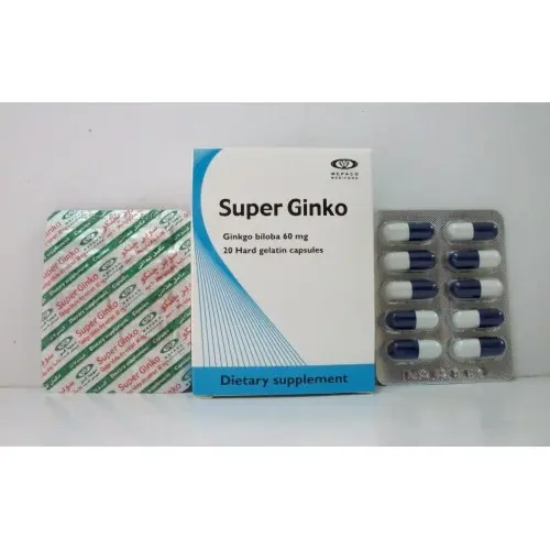 Super Ginko 60 Mg 20 Cap
