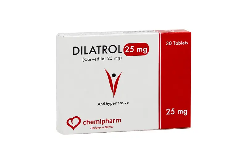 Dilatrol 25 Mg 30 Tab