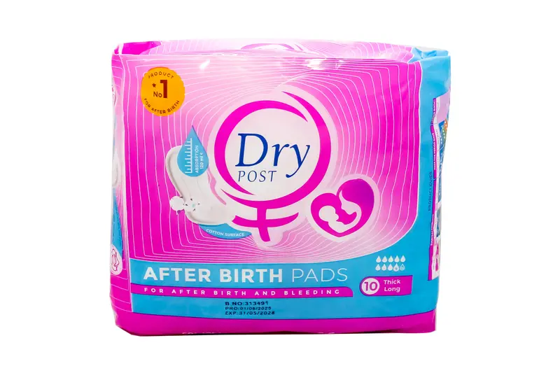 Dry Post 10 Pads For After Birth