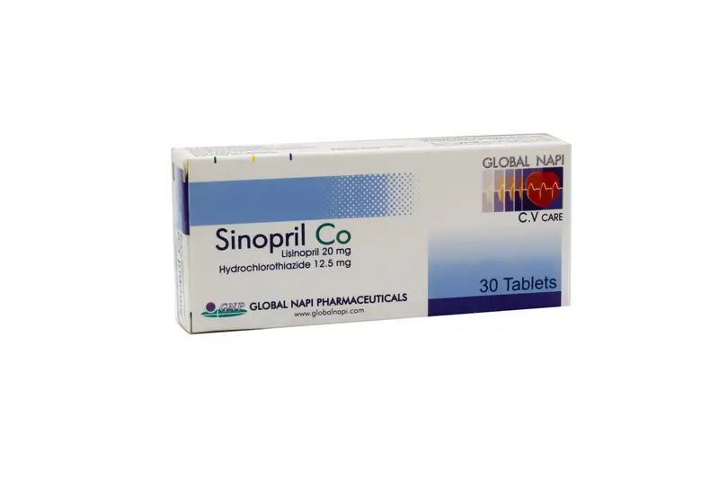 Sinopril Co 20/12.5 Mg 30 Tab