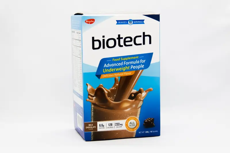 بيو-تك Wg (Choclate 0.330 Kg 10 Sachets
