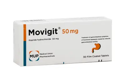 Movigit 50 Mg 30 Tab