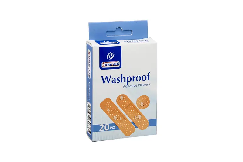 Cure-Aid Washproof Plaster 20 Pad