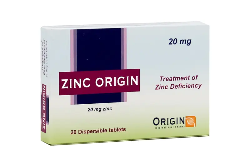 Zinc Origin 20 Mg 20 Tab