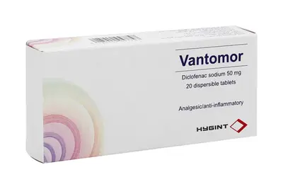 Vantomor 50 Mg 20 Dispersible Tab