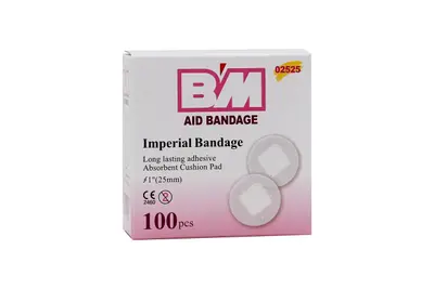 Bm Imperial Bandage Spot Clear 100 Pcs (02525)