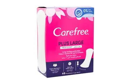 Carefree Plus Large Fresh 48 Pads 36593