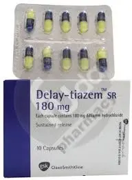 Diltiazem S . R 180 Mg 10 Cap
