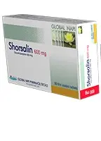 Shorsalin 600 Mg 30 Tab