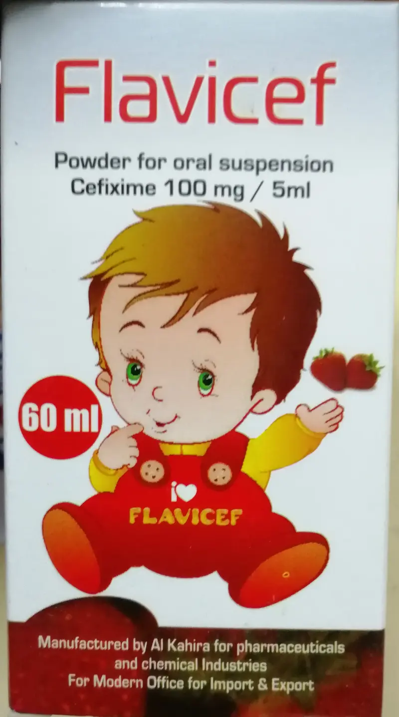 Flavicef 100 Mg Susp 60 Ml