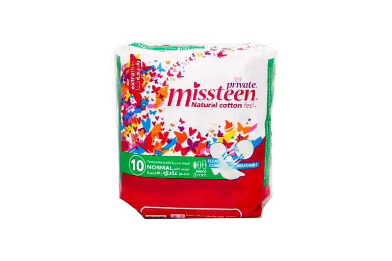 Private Ultra Extrathin Missteen Normal<10> Pads