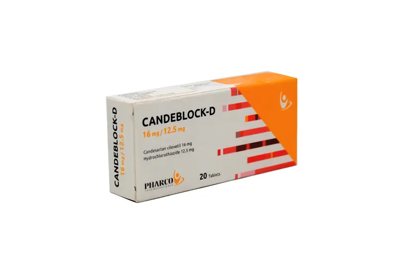 Candeblock - D 16 Mg /12.5 Mg 20 Tab