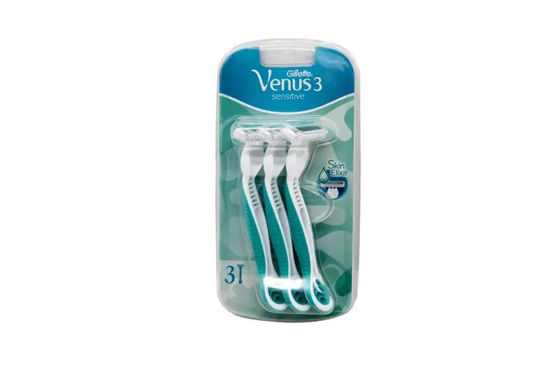 Gtt Venus 3 Sensitive Skin Elixir 3 Blades 3 Set