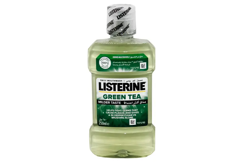 Listerine Green Tea Mouth Wash 250 Ml