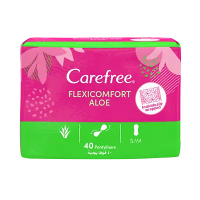 Carefree Aloe Flexi Comfort 40 Pad