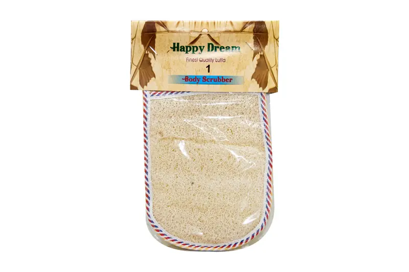 Happy Dream Luffa Large Double Face Mitt