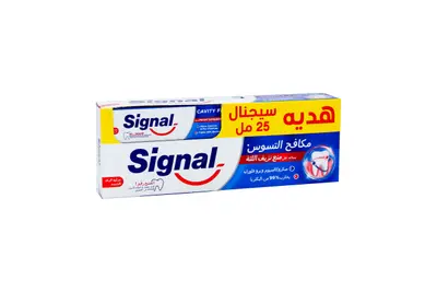 Signal Cavity Fighter T.Paste 120 Ml + 25 Ml Off