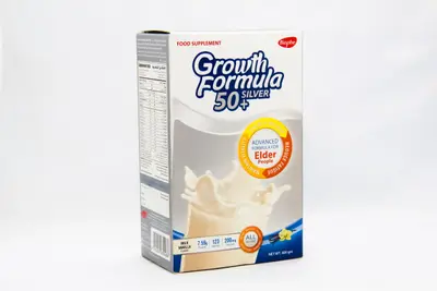 Growth Formula Silver 50+ Vanilla 400 Gm