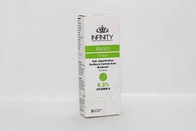 Infinity Akren Anti Acne Cream 60 GM