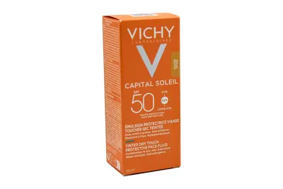 Vichy Capital Soleil Spf 50 Teinte Dry Touch 50 Ml