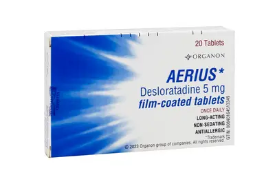 Aerius 5 Mg 20 Tab
