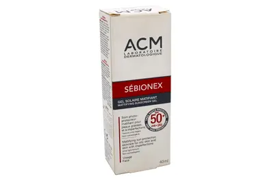 Acm Sebionex Matifying Sun Spf 50+ Gel 40 Ml