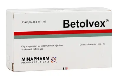 Betolvex 1 Mg/ Ml I.M 1 Ml 2 Amp