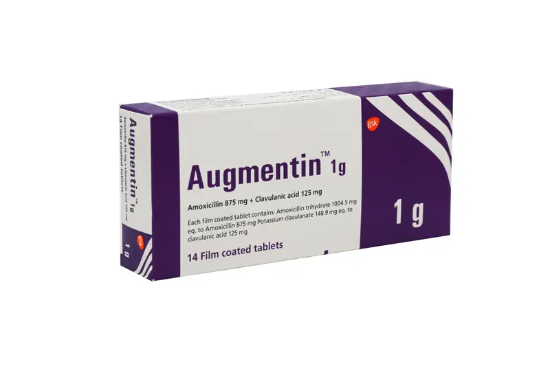 Augmentin 1 Gm 14 Tab